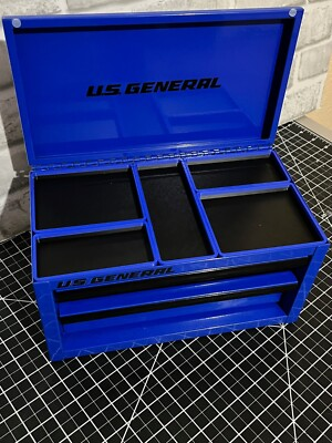 #ad US General Harbor Freight Mini Tool Box Top Trays $12.49