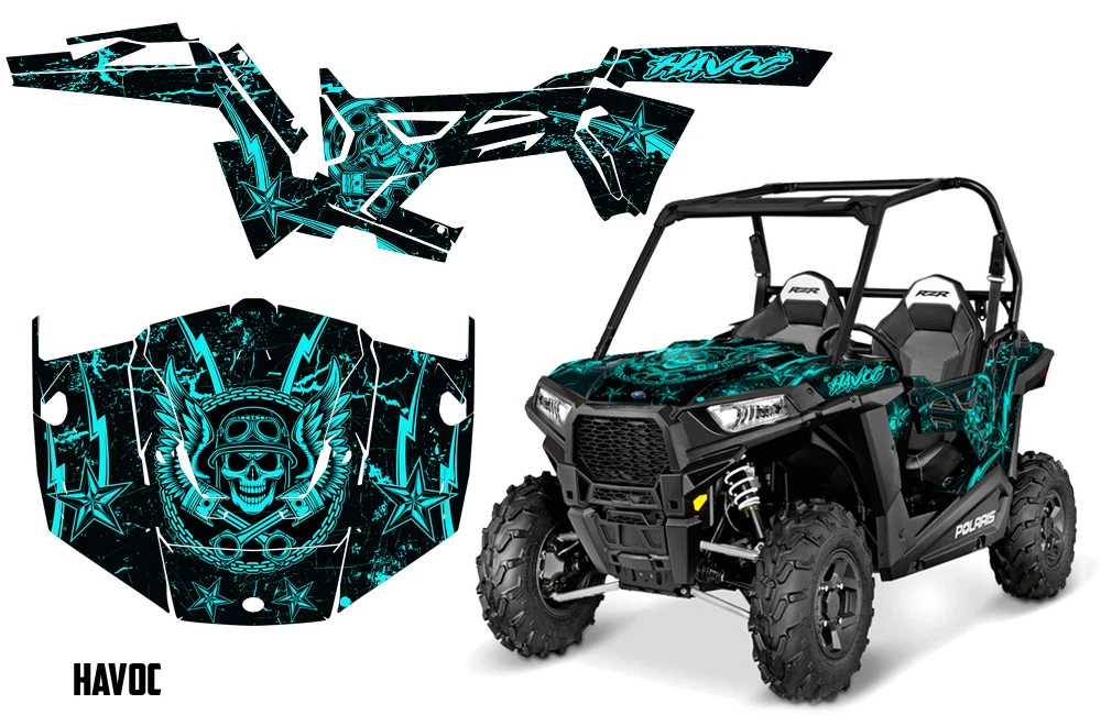 2017 Polaris Sportsman Head Light EYE Graphics, Sportsman 850 atv