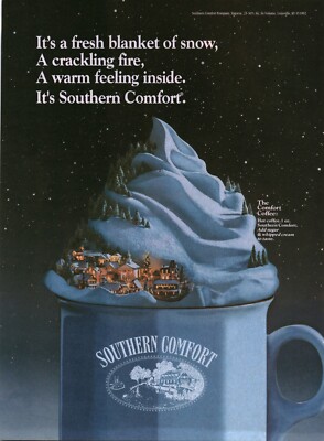 1992 VINTAGE PRINT AD - SOUTHERN COMFORT .....A WARM FEELING INSIDE | eBay