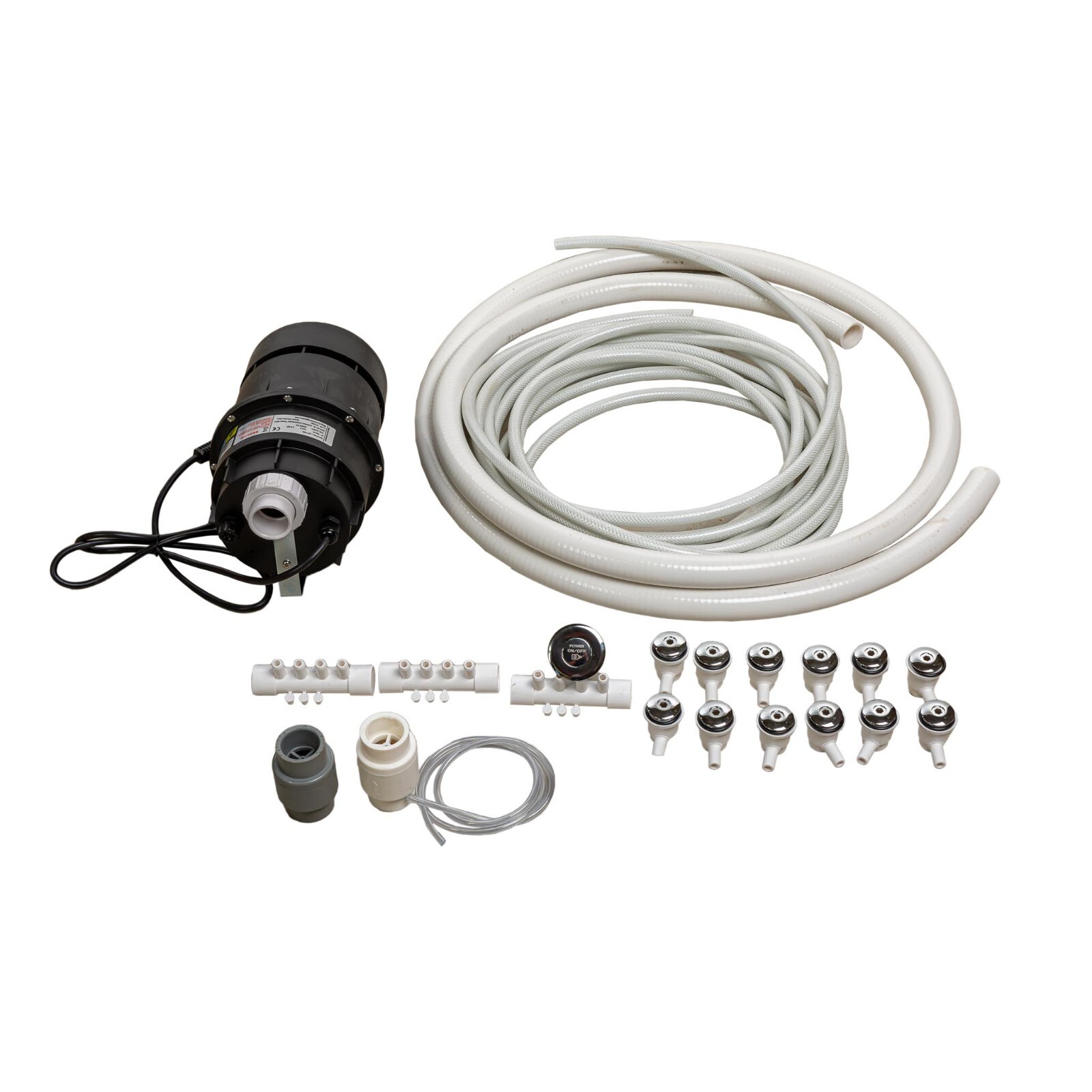 PRIME Thermowood External Wood Fired Hot Tub+Jets+AIR+LED+ECO SPA cover