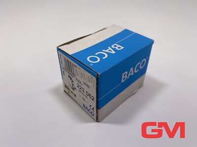 VE 5x Baco LED-Element 33RAGL LED block green 223062 grün 24V AC/DC Federklemme