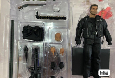 In Stock Great Twins 1/12 Terminator 2 T800 Arnold Schwarzenegger