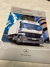 Mercedes Benz Actros Super 400 Catalog Prospectus Brochure Advertisement