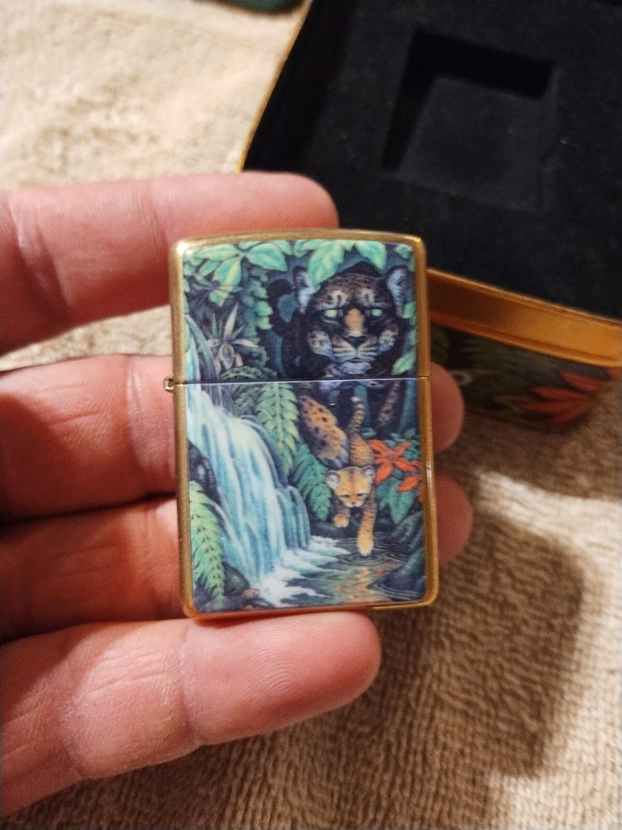 1995 Zippo Mysteries of the Forest Limited Edition UNFIRED 1995 Zippo Mysteries of the Forest Limited Edition UNFIRED