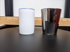 Disney white Cinderella's castle and Universal Studios black shot glass lot of 2 — photo 4