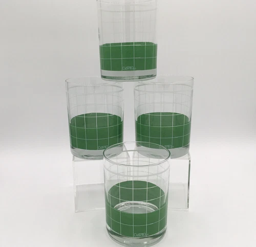 Vintage David Davir Double Old Fashioned Rocks Cocktail Tumbler Glass 4.25"