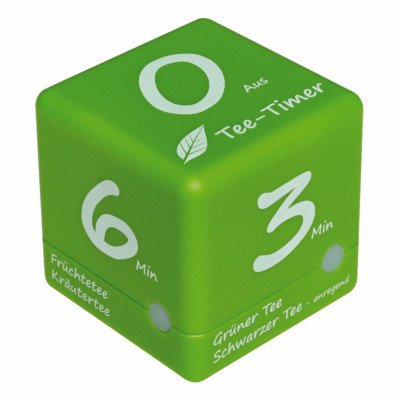 TFA 38.2035.04 Cube Würfeltimer Timer digital 4 Ablaufzeiten Kurzzeitmesser