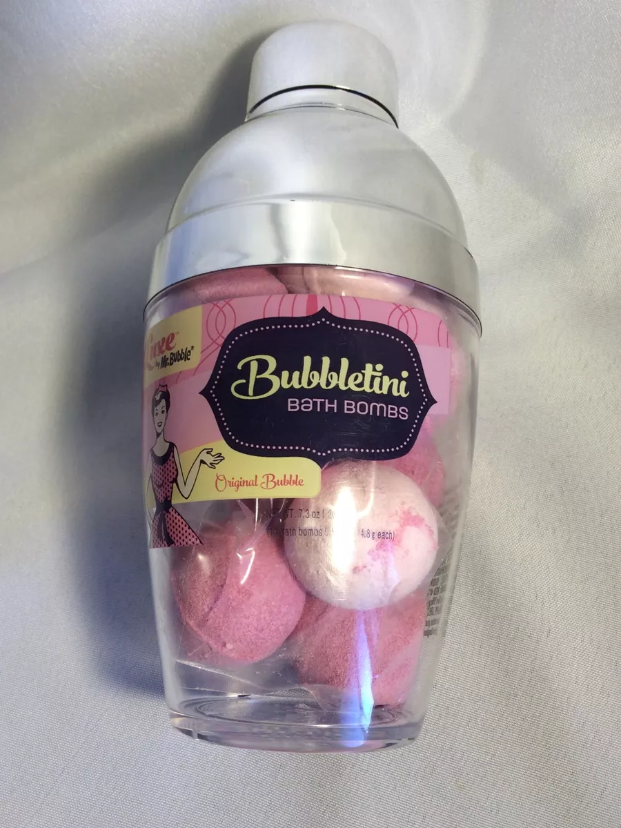 Luxe by Mr. Bubble Bubbletini Bath Bombs Original Bubble Scent