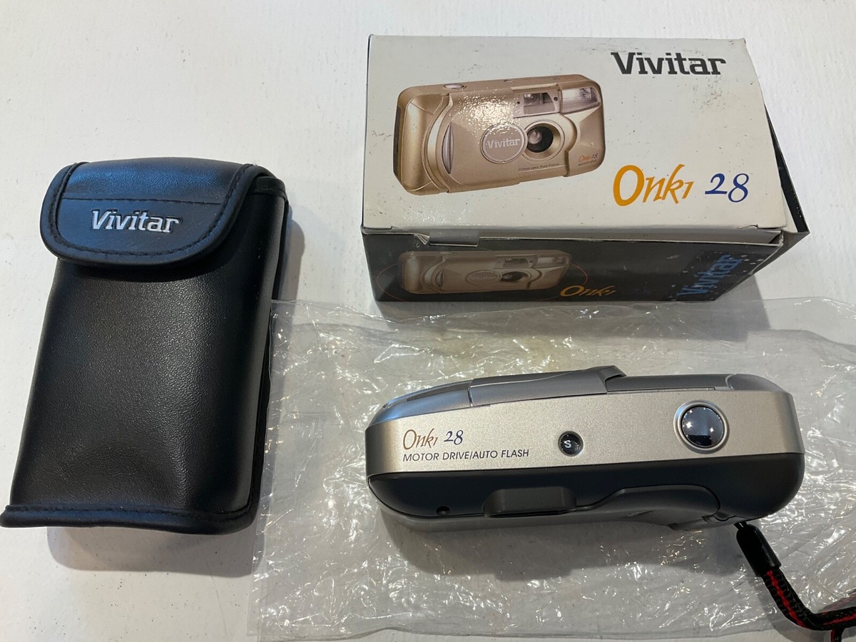 【希少】Vivitar 3D cam　フィルムカメラ　レトロ　アンティーク 超小型スリムな広角フィルムカメラVivitarをポケットに入れて
