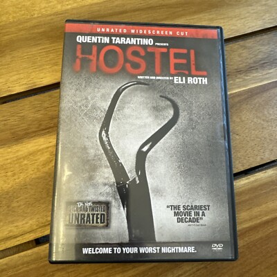 Hostel (DVD) Unrated Edition- Eli Roth Quentin Tarantino - Horror DVD