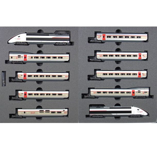 10-1325 KATO TGV リリア　10両セット　Nゲージ TGV Lyria(リリア) 10両セット | KATO(カトー) 10-1325 鉄道模型