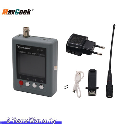 SF-103 2-2800MHz Frequency Counter Portable for Analog/DMR Digital Walkie Talkie