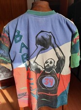 NIKE 90s NBA Phoenix Suns Barkley 34 - Basketball TShirt Vintage - Very Rare