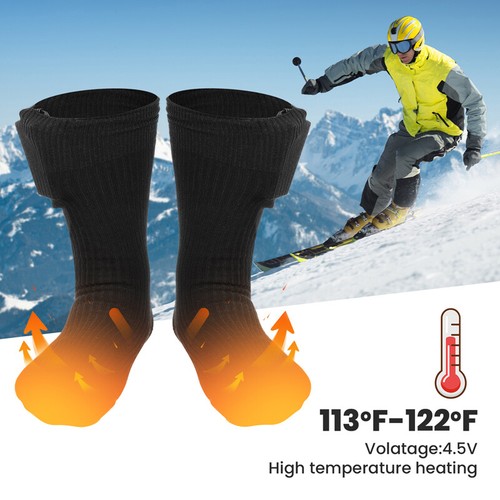 Electric Heated Socks Winter Thermal Warm Rechargeable Battery Skiing Hunting-US - Picture 52 of 81