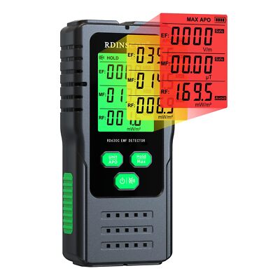 Emf Detector Detect All 3 Types Of Electromagnetic Radiation Field In 1 Emf Mete