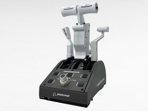 Boeing 737 Combined White Throttle Lever Addons for Thrustmaster TCA, Flightsim - Picture 4 of 14
