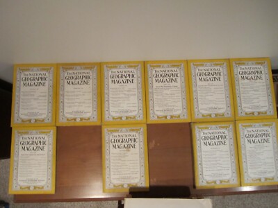 1938 NATIONAL GEOGRAPHIC MAGAZINES - COKE ads - You Pick - Discounts