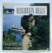 View Master A526, Wisconsin Dells, Wisconsin, Sawyer's, 3 Reel Set