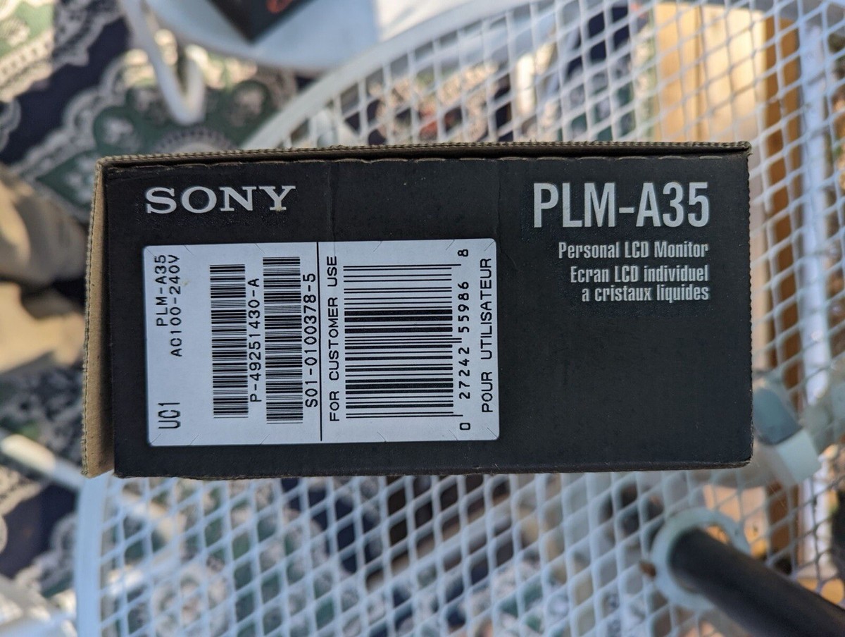 Sony Glasstron PLM-A35 | eBay Sony Glasstron PLM-A35 | eBay