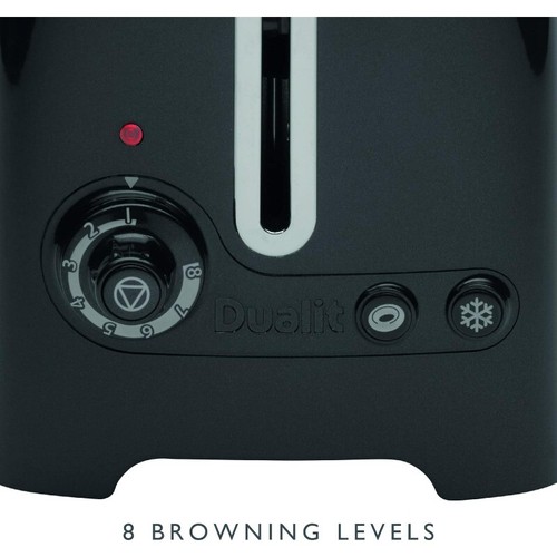 Dualit 2 Slice Lite Toaster | 1.1kW Toasts 60 Slices an Hour | Polished - Picture 7 of 7