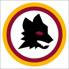 ADESIVO STICKER Roma Stemma Lupetto anni 80