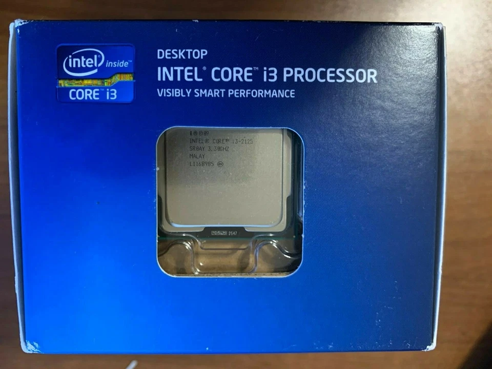 NEW Intel BX80623I32125 SR0AY Core i3-2125 Processor 3M Cache, 3.30 GHz  - Image 3 of 4