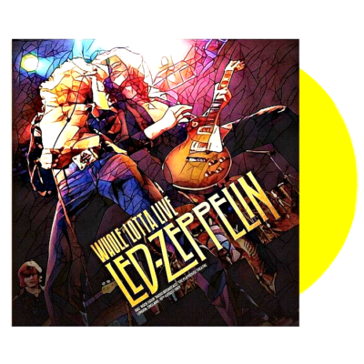 Led Zeppelin - Whole Lotta Live BBC Rock Hour London 1969 Yellow