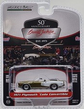 GREENLIGHT BARRETT-JACKSON S13 1971 PLYMOUTH CUDA CONVERTIBLE 