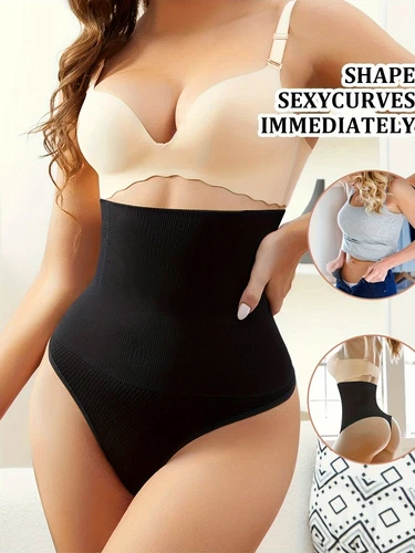 Tanga Faja Panty Calzon Invisible Reductora Tipo Colombina Tanga Control Abdomen - Imagen 6 de 21