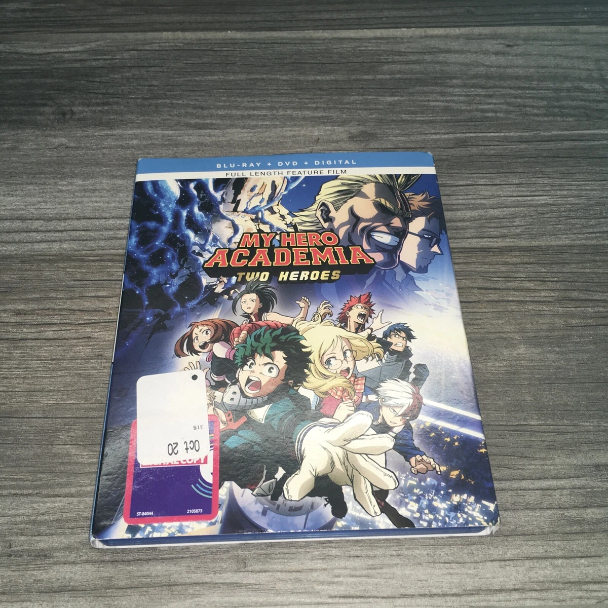 Capas do DVD/BD de My Hero Academia: Two Heroes