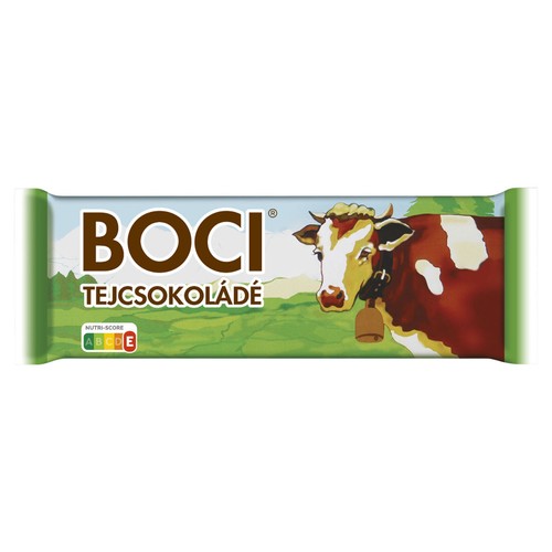 Hungarian Boci Milk Chocolate Bar, Classic Creamy Texture Sweetness - 90g x 10 - Picture 2 of 3