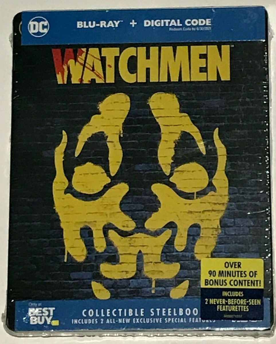 Watchmen Blu-Ray Best Buy Edition Collectible Steelbook with