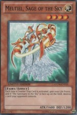 Meltiel, Sage of the Sky - GLD4-EN016 - Common - Limited Edition x1 - Lightly Pl