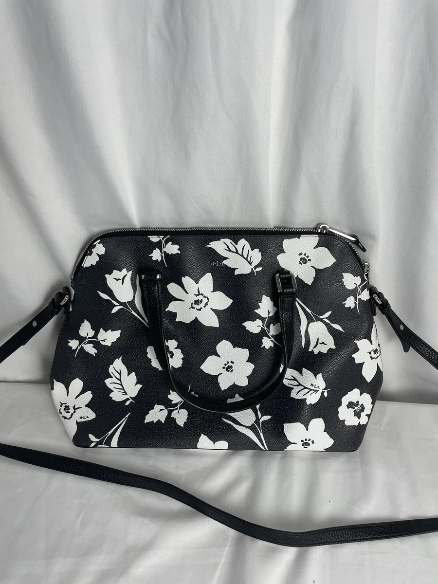 ralph lauren bag black and white