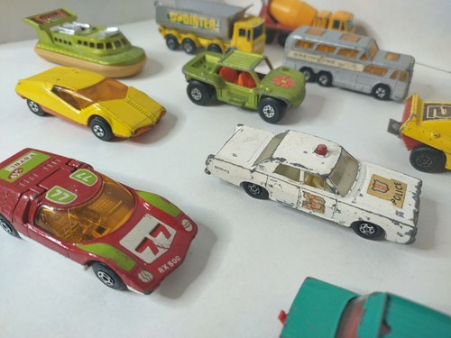 Vintage 1970s LOT Of 12 Matchbox Cars Lesney Products Diecast - Picture 5 of 9
