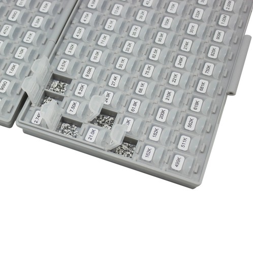 New SMT SMD 0805 1% sample resistor kit w/ enclosure 144Vx100=14400pcs Organizer - Picture 7 of 7