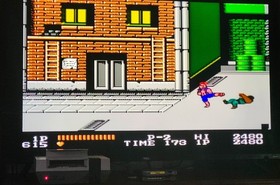 1988 Nintendo NES Double Dragon Video Game Original With Sleeve Tested Working  