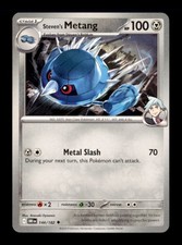 Steven's Metang 144/182 Uncommon Destined Rivals Pokemon Near Mint