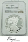 2025-S Proof American Silver Eagle NGC PF70