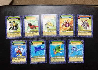 Digimon Digi Battle Booster Box Card Lot of 9 Series 4 Pack Fresh - LP/NM