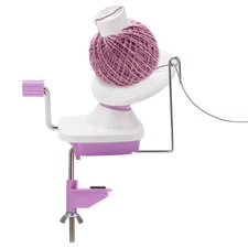 Manual Yarn Winder Hand Operated Ball Organizer for Home Knitting and Crocheting