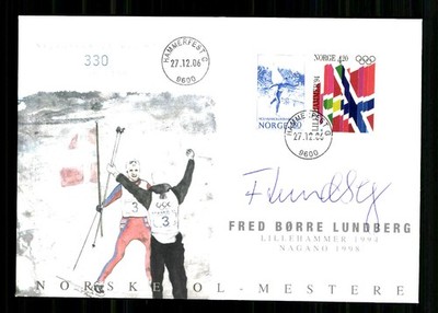 Fred Börre Lundberg Olympiasieger 1994/98 Nordische Kombination + G 52700