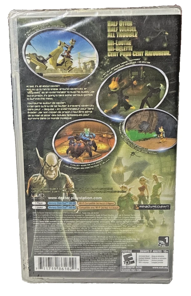 Daxter - PlayStation Portable (Psp) NUEVO SELLADO NUEVO EN CAJA Jak & Daxter AUTÉNTICO Foto 2 de 4