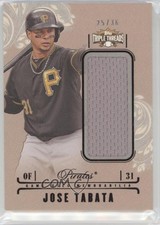 2014 Topps Triple Threads Unity Single Jumbo Relics 25/36 Jose Tabata 2j6