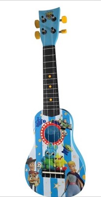 Disney Pixar Toy Story 4 First Act Discover Kids Ukulele Guitar Blue Instrument