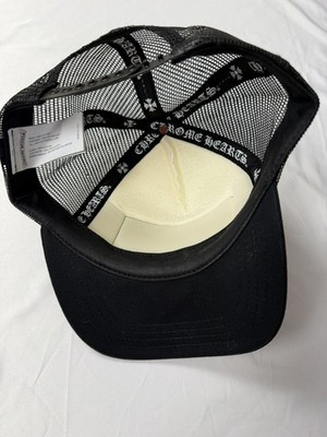 Chrome Hearts CH Hollywood Trucker Hat Black/White New | eBay