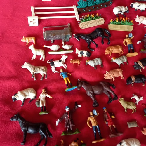 JOB LOT OF BRITAINS/TIMPO & OTHER MAKES FARM TOYS - Foto 7 di 10