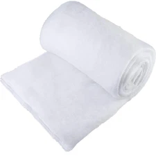Fake Snow Blanket Roll for Christmas Village Displays, Christmas Tree Deocration