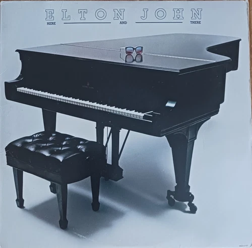 ELTON JOHN - HERE AND THERE - 1976 MCA RECORDS VINYL ALBUM - (VG/VG)