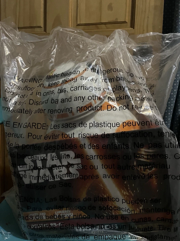 Jakks Pacific Star Wars Big Figs 18" Deluxe BB-8 Luces y Sonidos NUEVO COMO NUEVO SIN USAR Foto 2 de 3